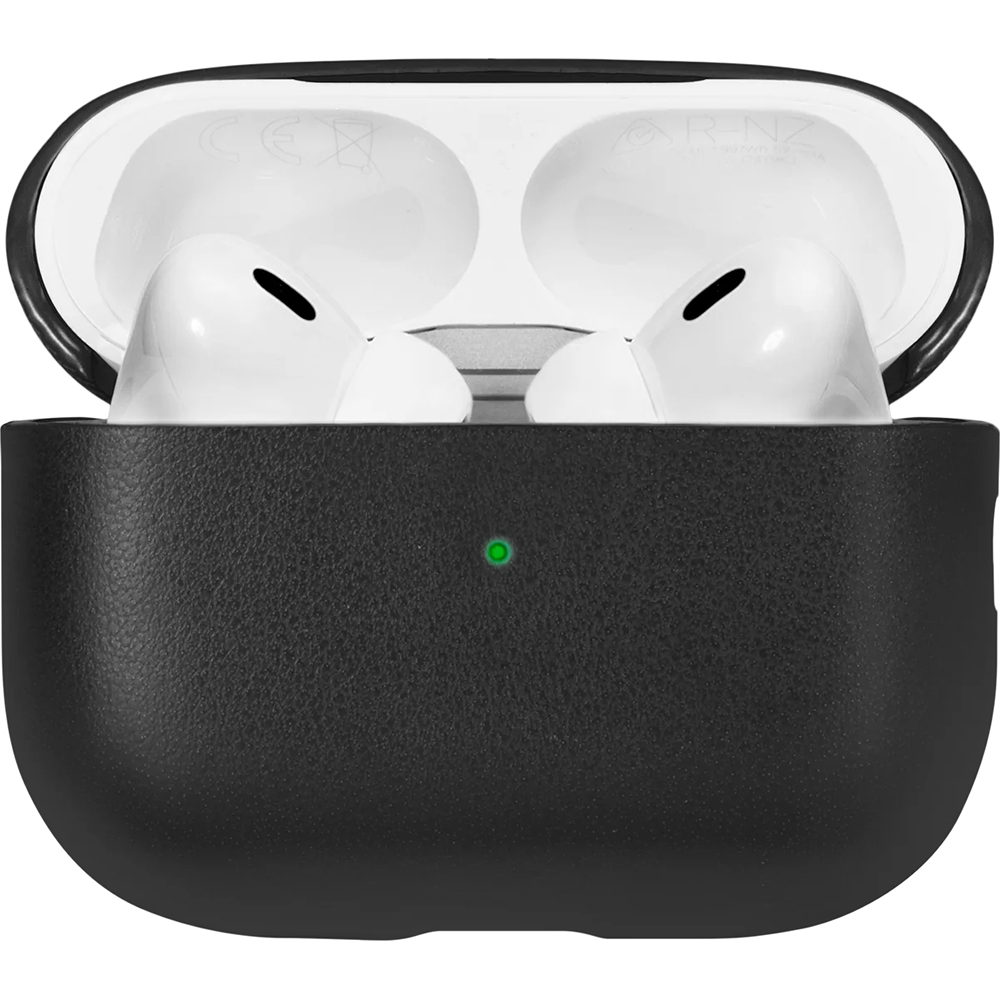 APPRO2-LTHR-BLK, (Re)classic CASE чехол защитный для AIRPODS PRO 2 кожанный, цвет: чёрный